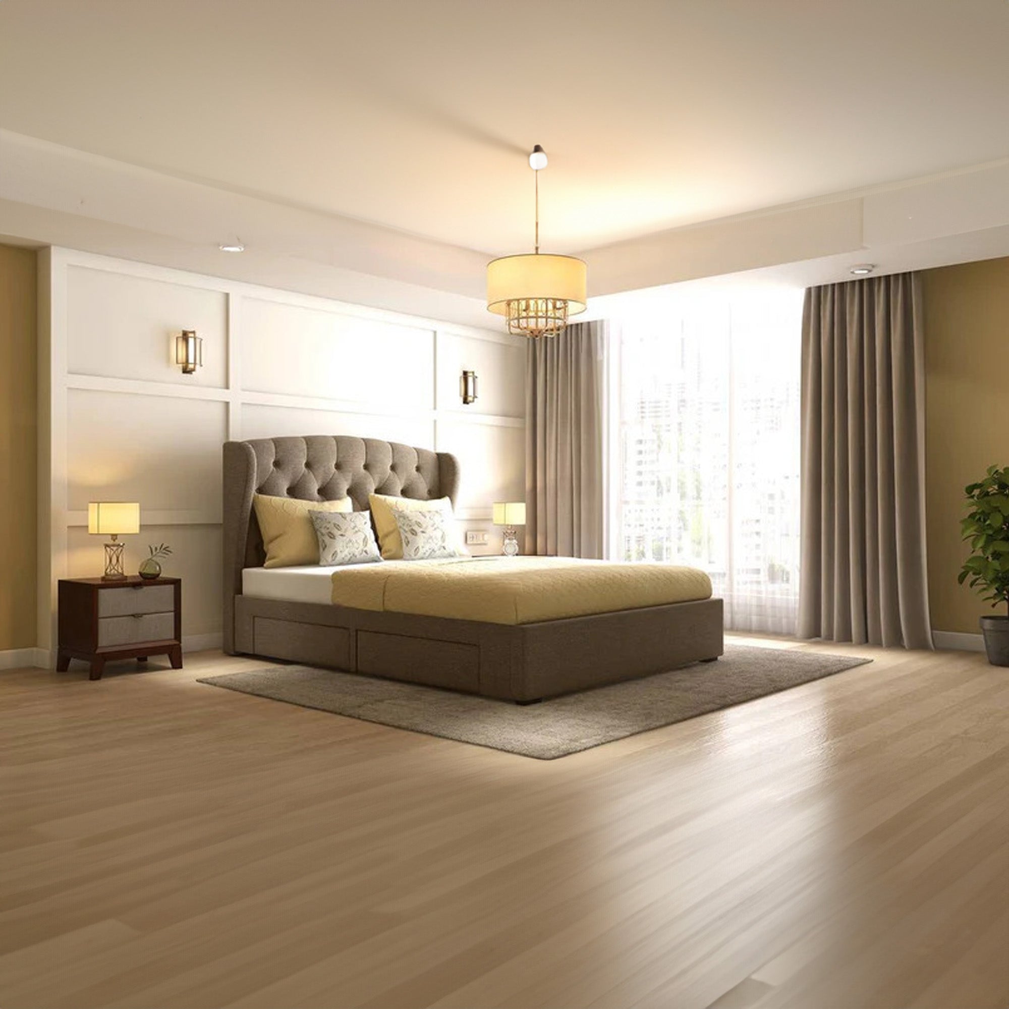Bloomsbury Upholstered Bed for Bedroom | Direct from Factory
