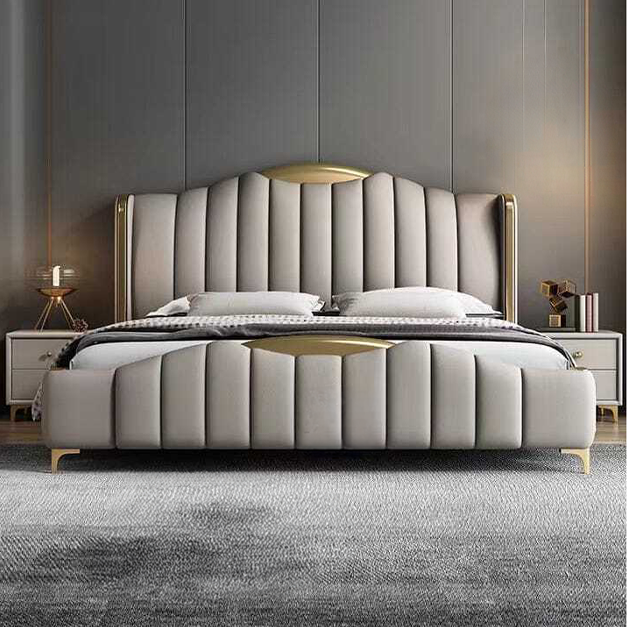 Dumas Upholstered Bed for Bedroom | Direct from Manufacturer