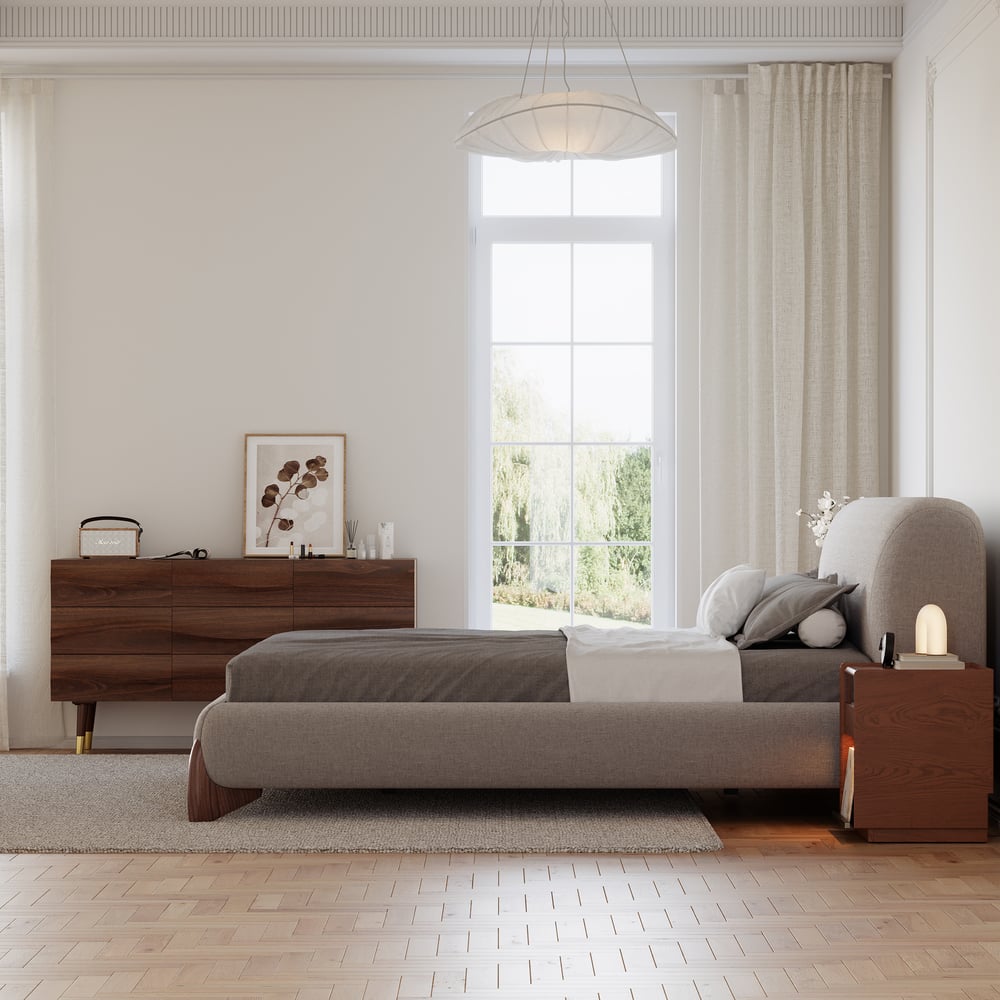 Drew Bed Cot – Custom Made for Sophisticated Comfort