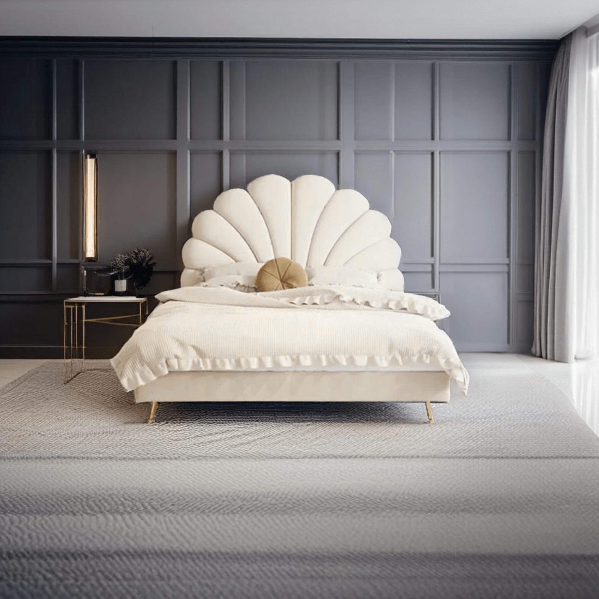Roald Upholstered Bed for Bedroom | Direct from Factory
