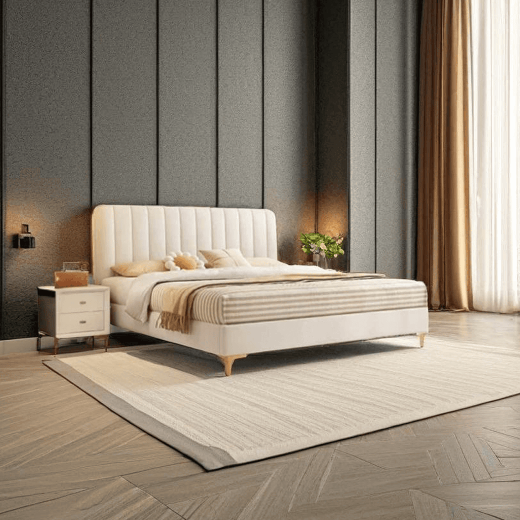 Borges Upholstered Bed for Comfortable Sleep | Made to Order