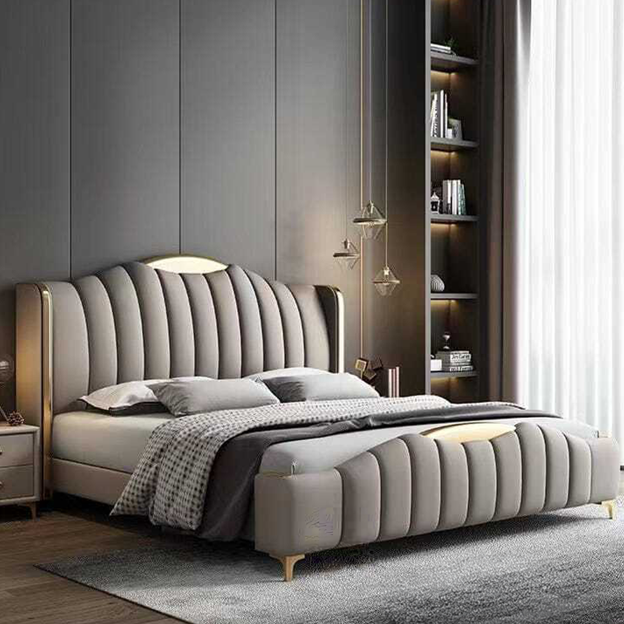 Dumas Upholstered Bed for Bedroom | Direct from Manufacturer