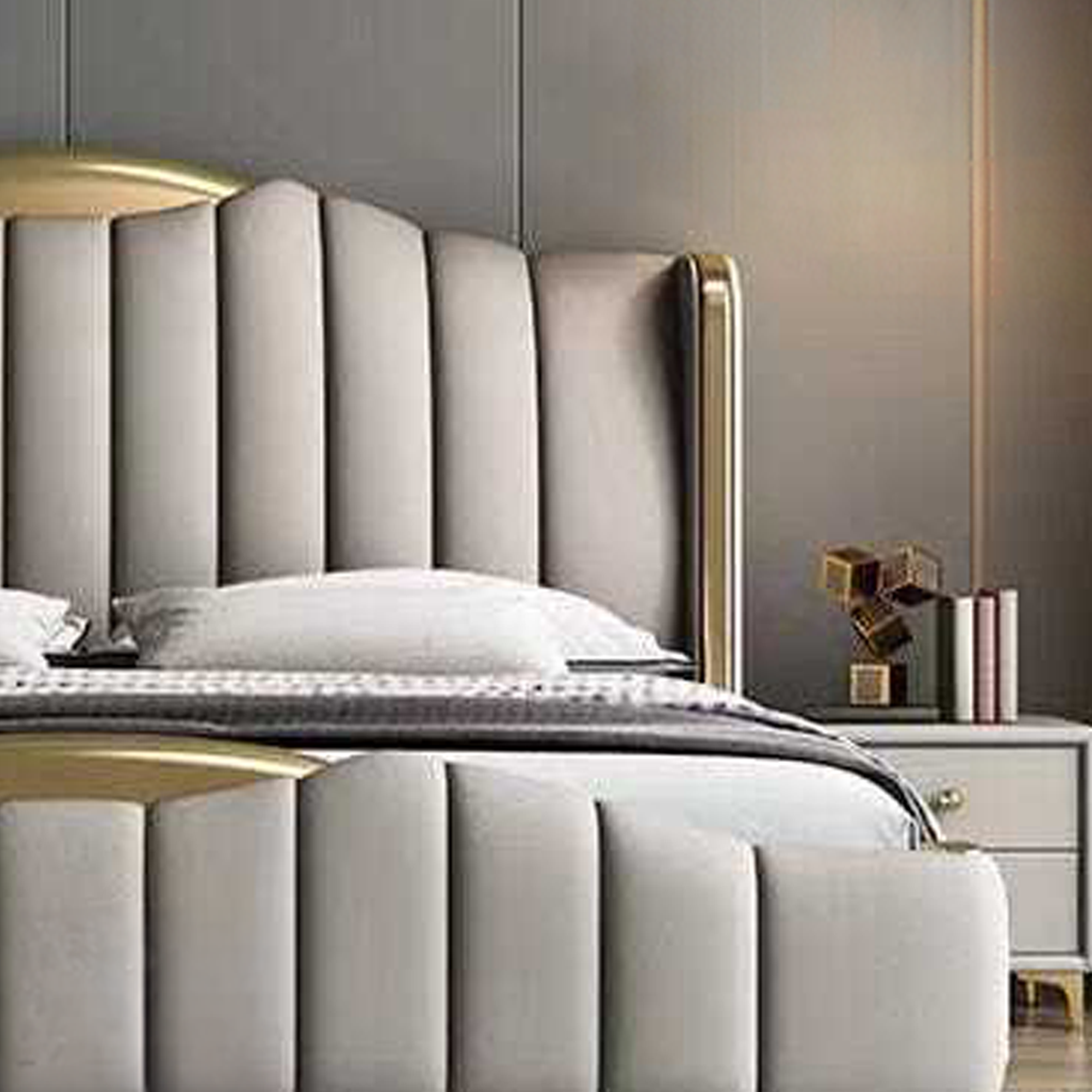 Dumas Upholstered Bed for Bedroom | Direct from Manufacturer