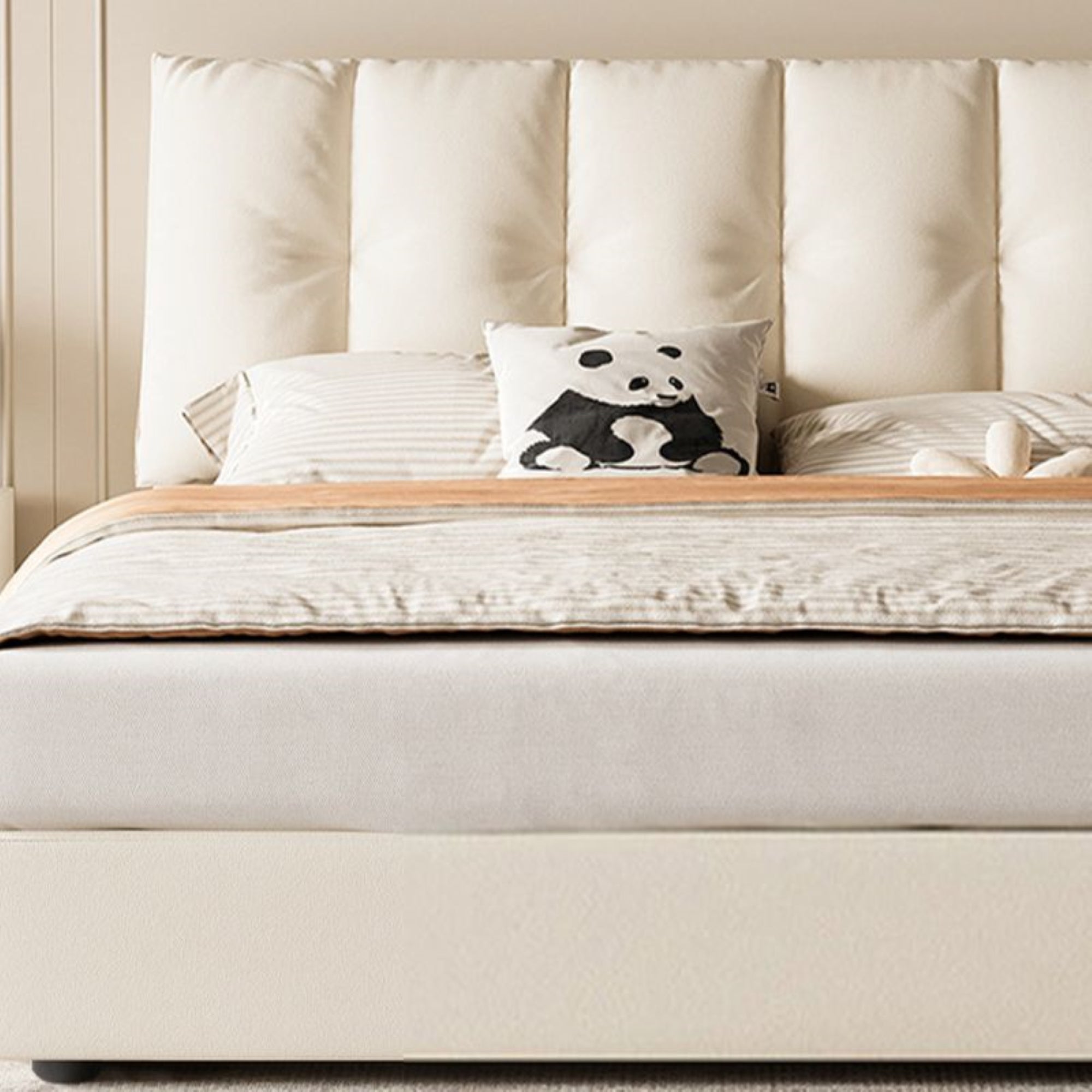 Ray Upholstered Bed for Comfortable Sleep | Custom Made