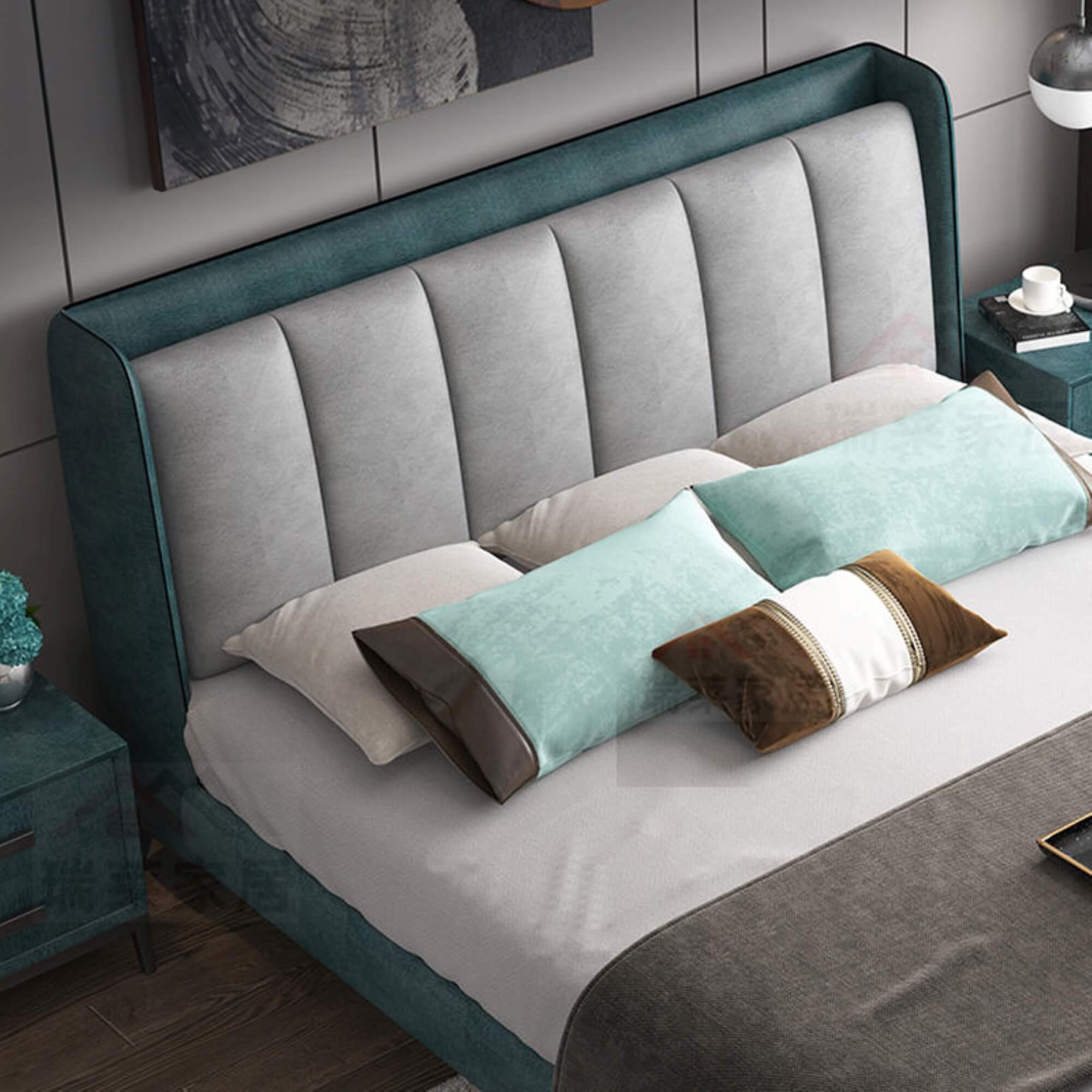 Leo Upholstered Bed for Bedroom | Direct from Manufacturer