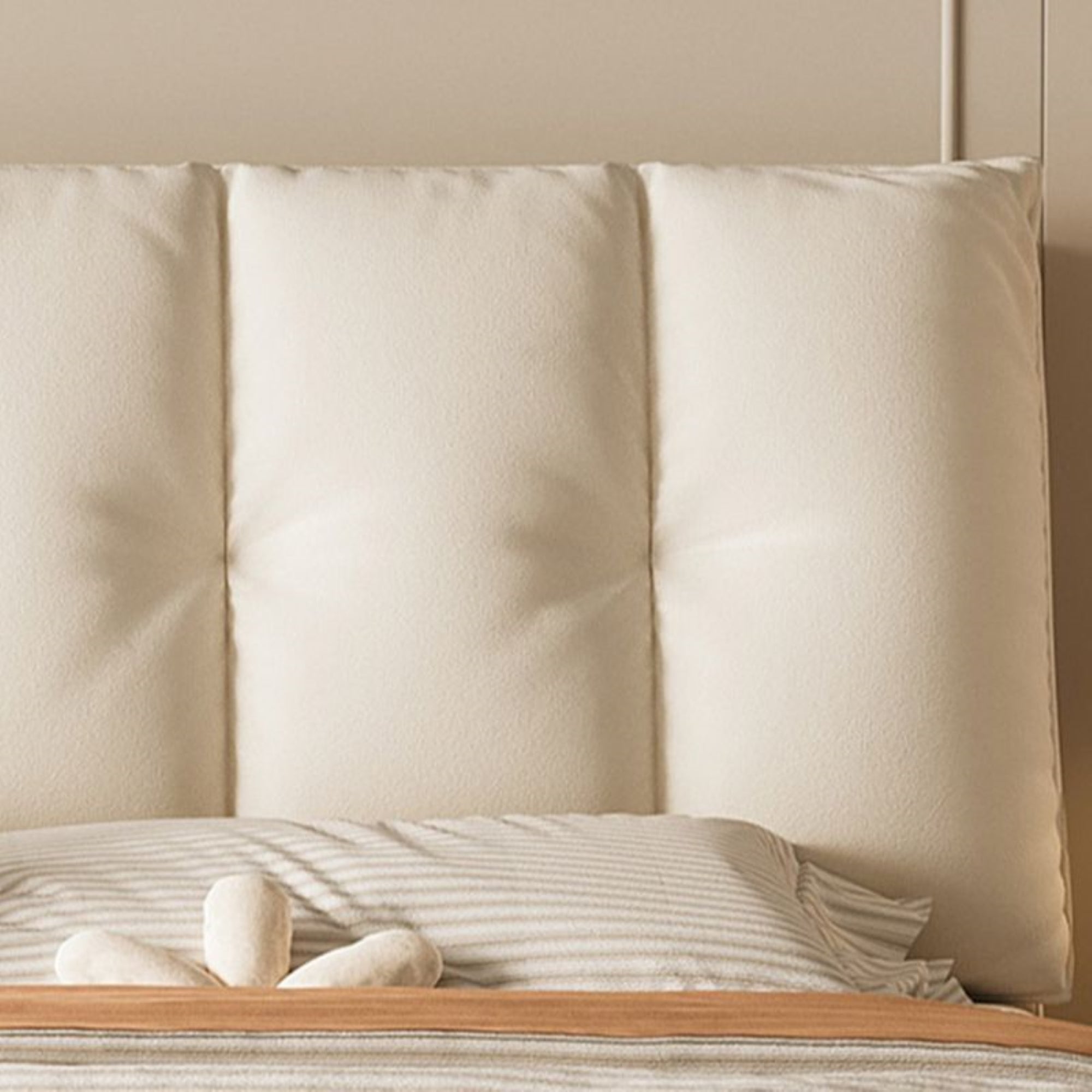 Ray Upholstered Bed for Comfortable Sleep | Custom Made