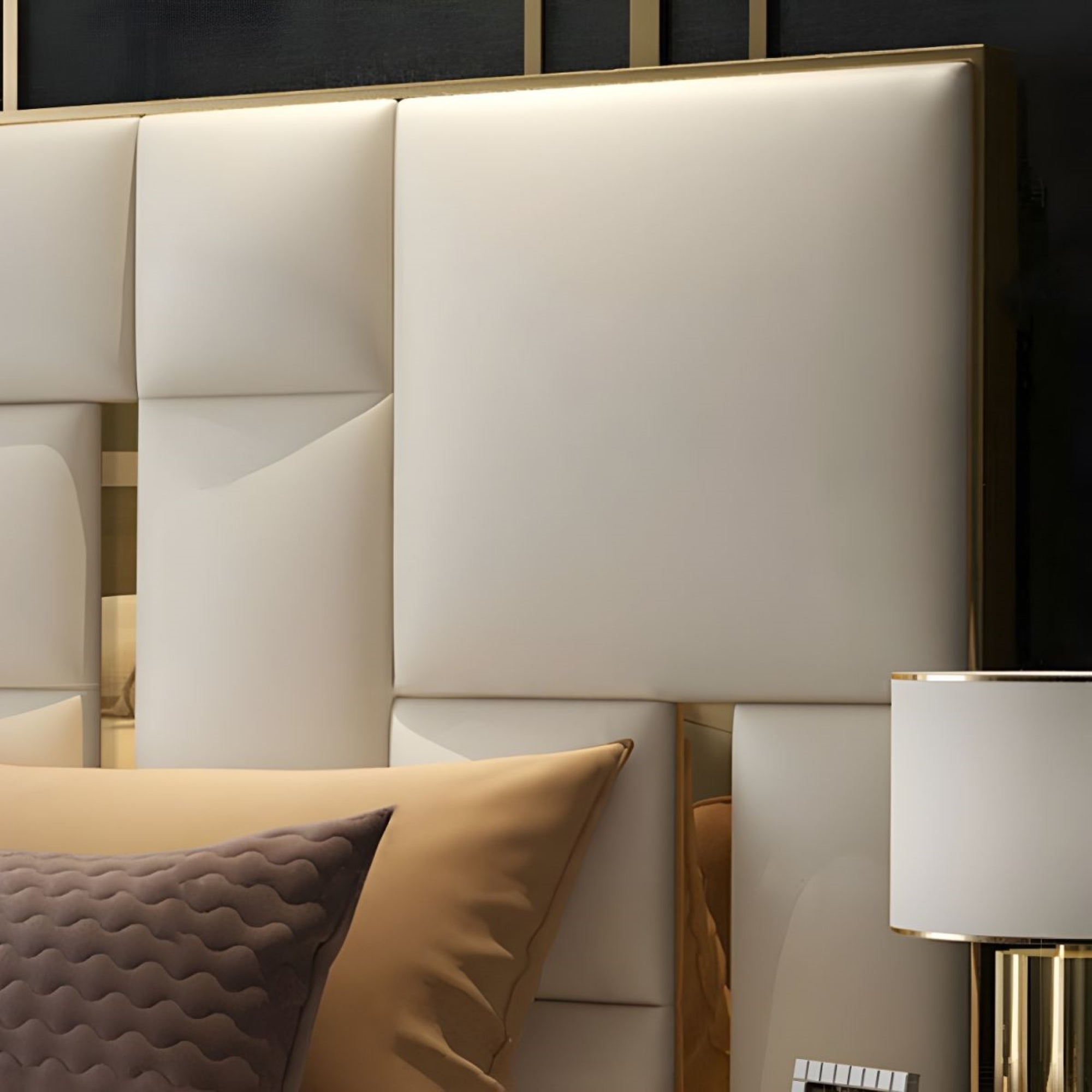 Blok Upholstered Bed for Comfortable Sleep | Made to Order