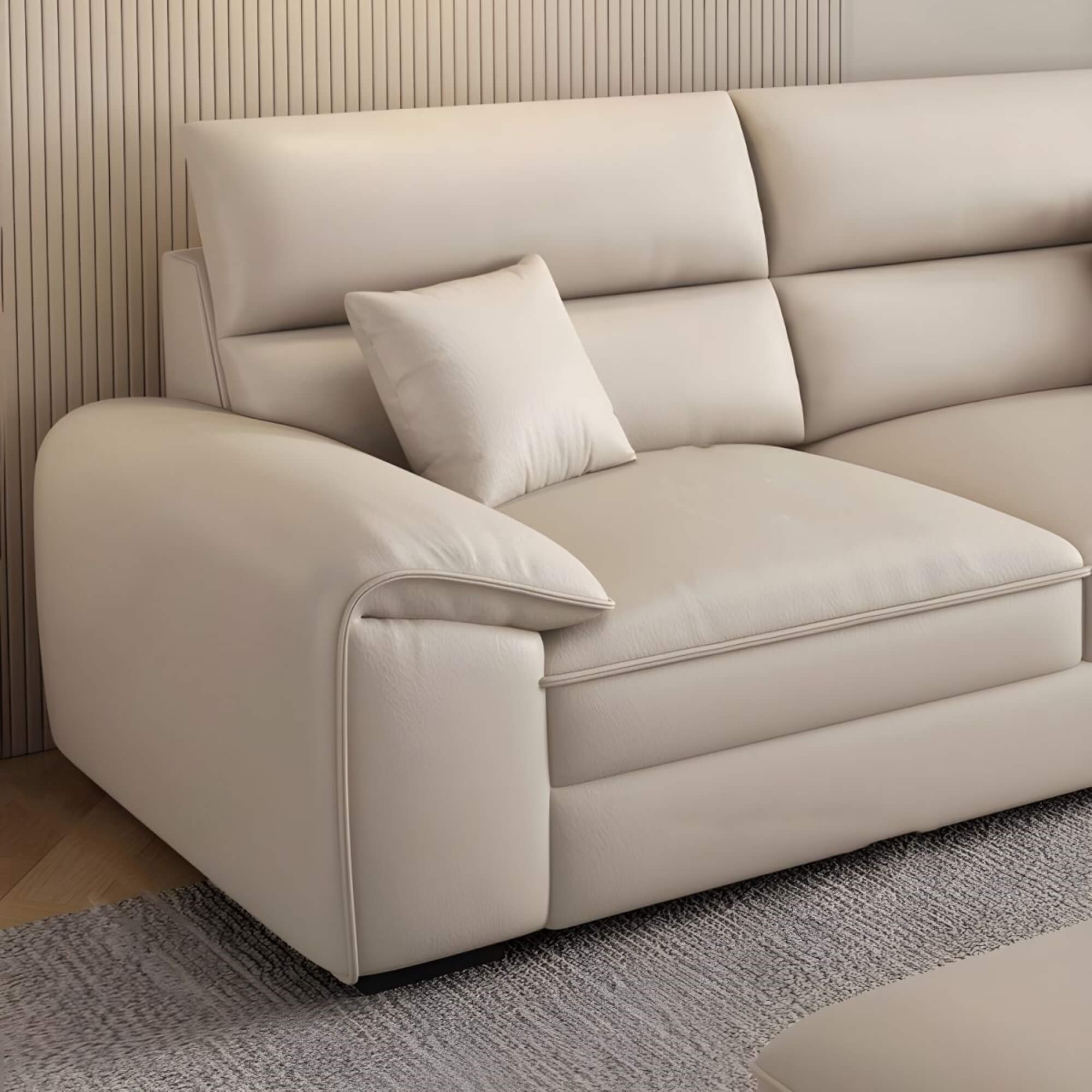 Vinci L Shape Sofa for Corner Spaces | Custom Made