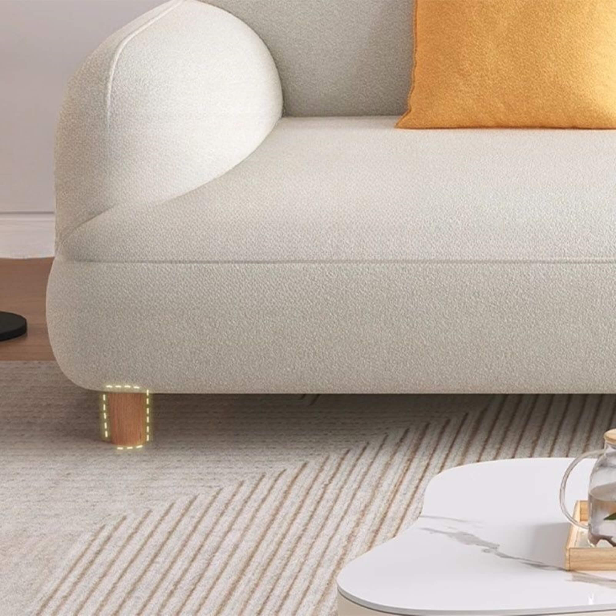 Frost Couch for Lounge Area | Made to Order