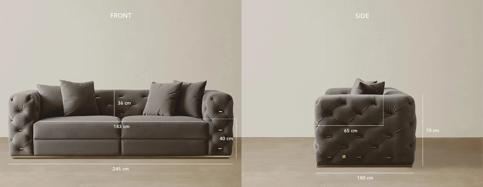 Gatsby Couch – Stylish & Sleek for Modern Spaces