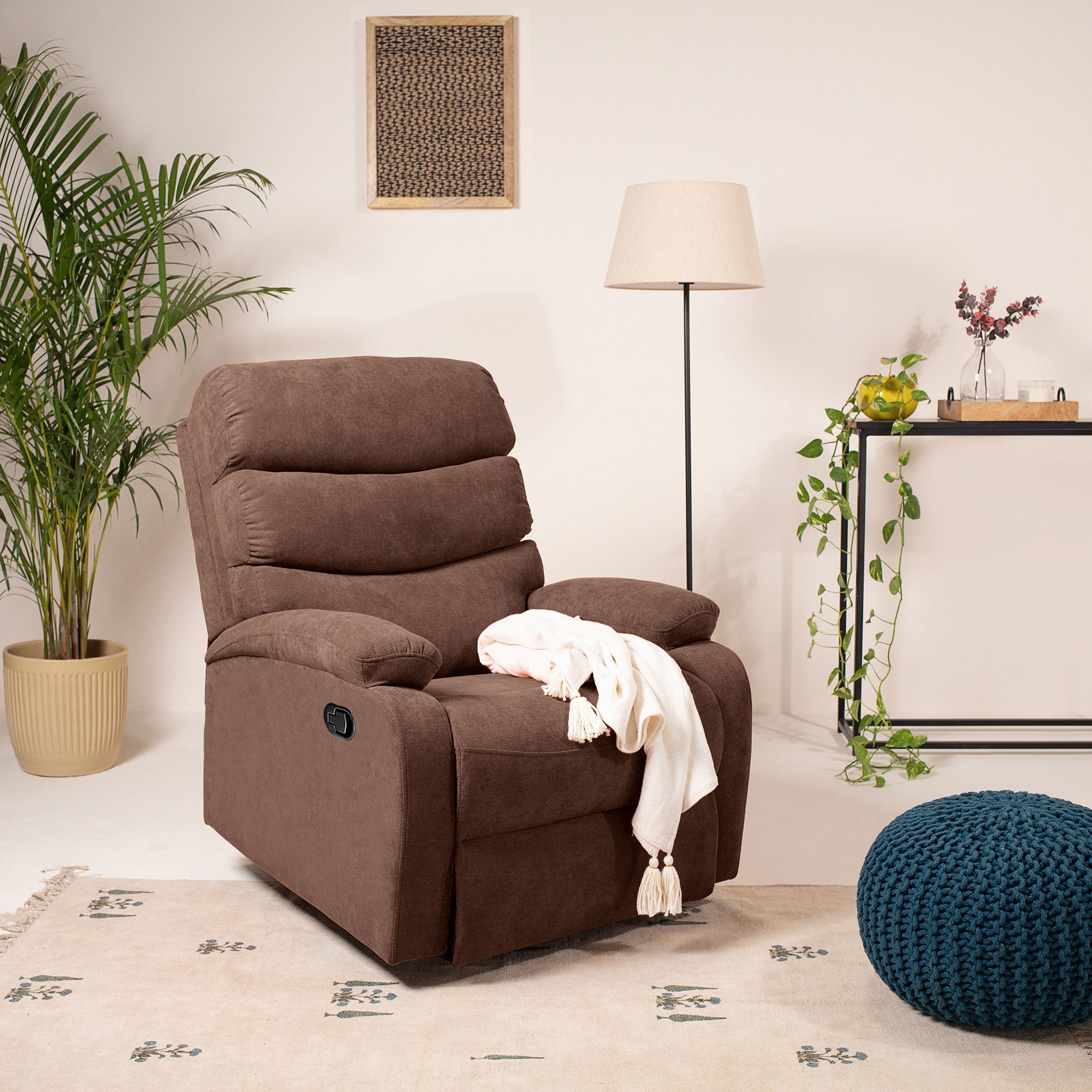 Alonso Fabric Recliner