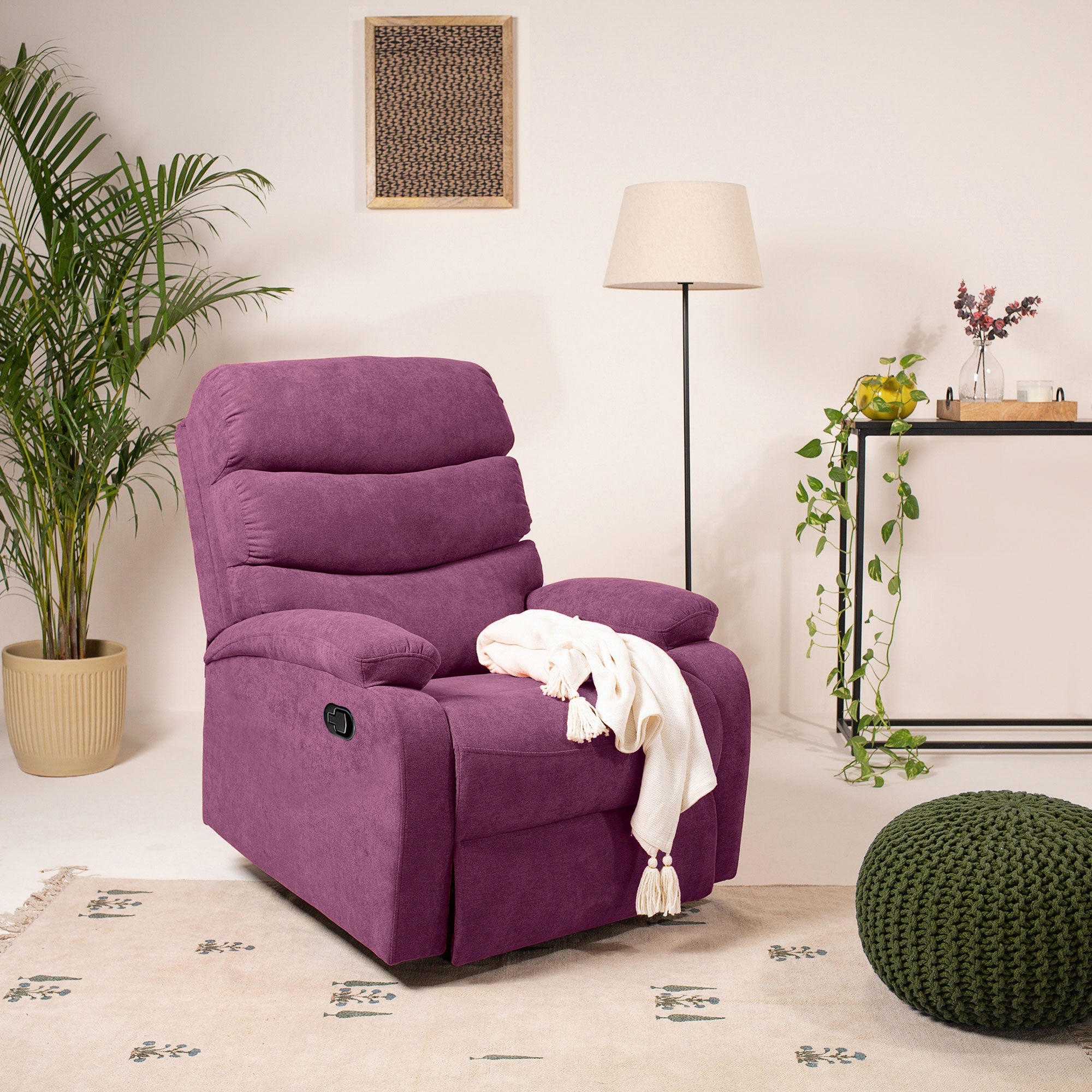 Alonso Fabric Recliner