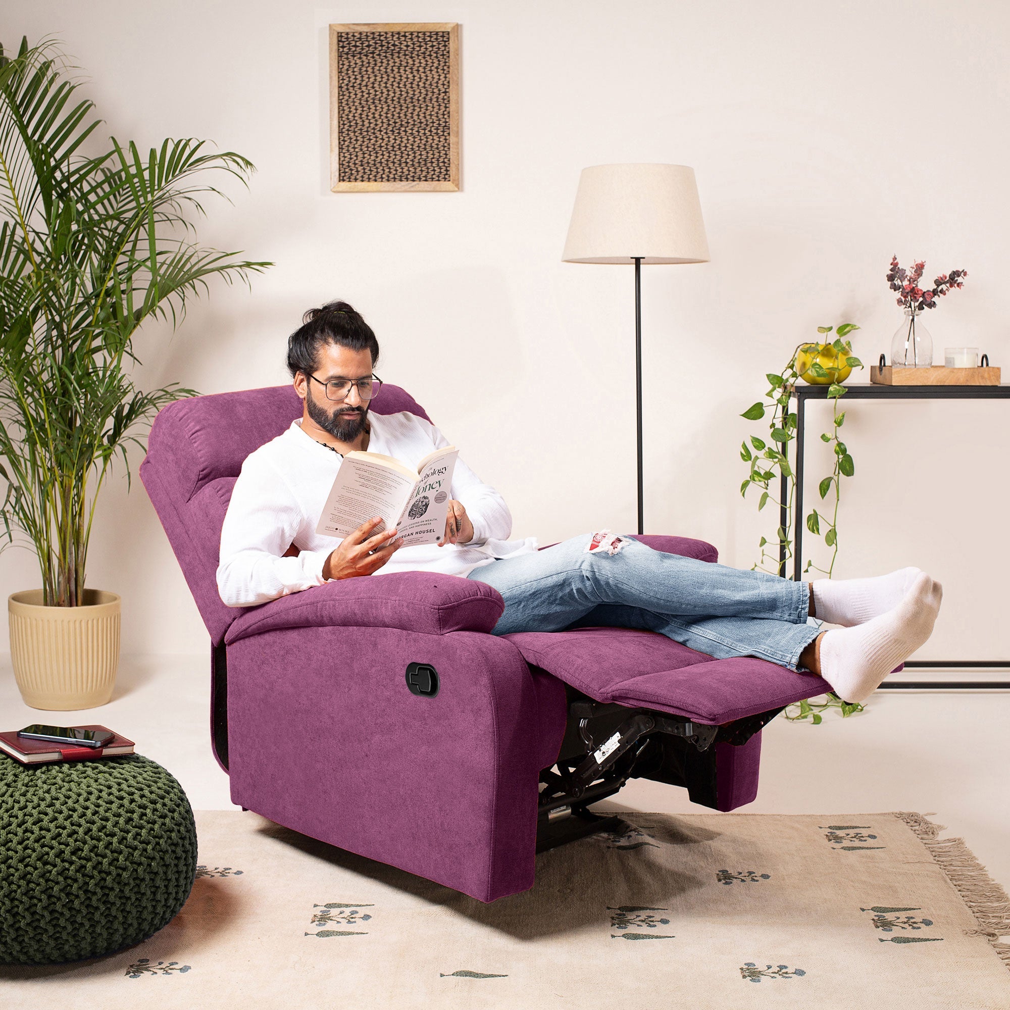 Alonso Fabric Recliner