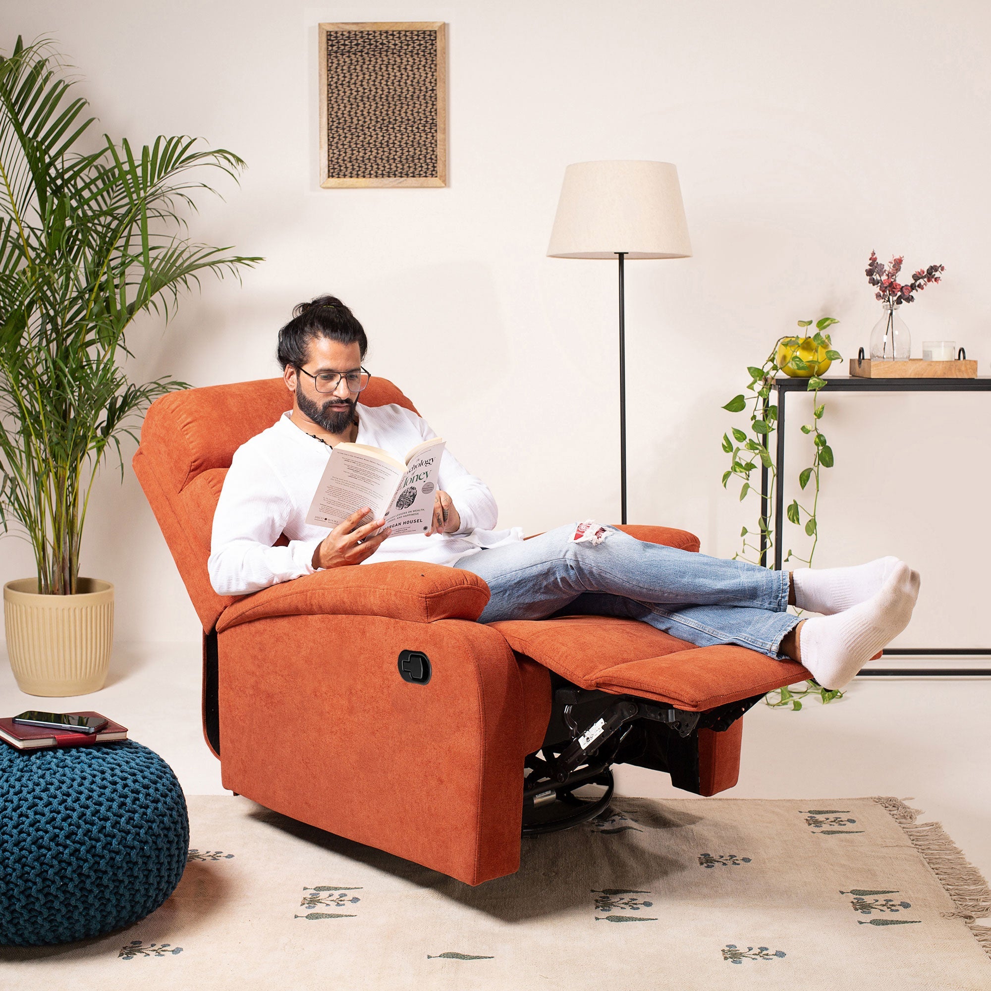 Alonso Fabric Recliner