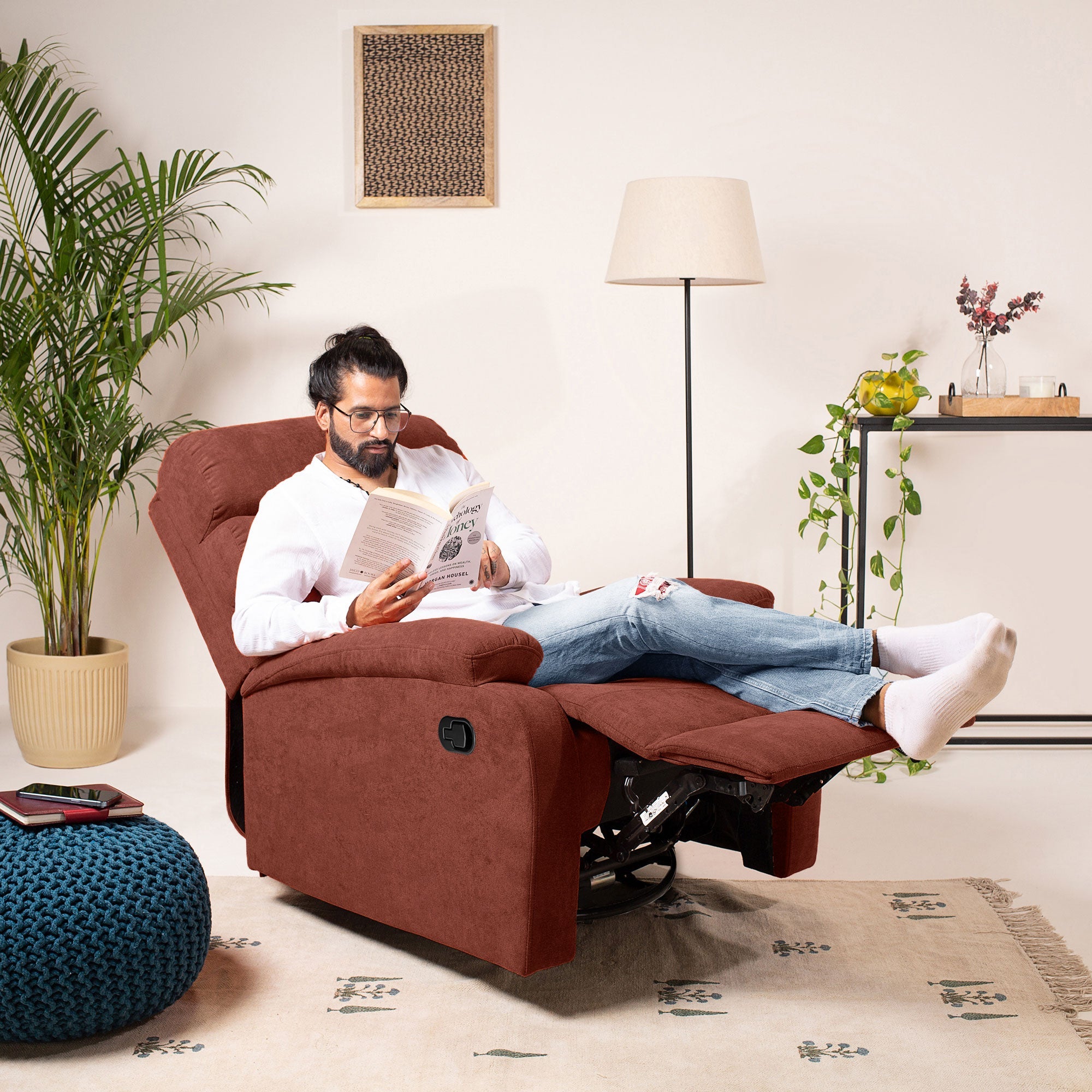 Alonso Fabric Recliner