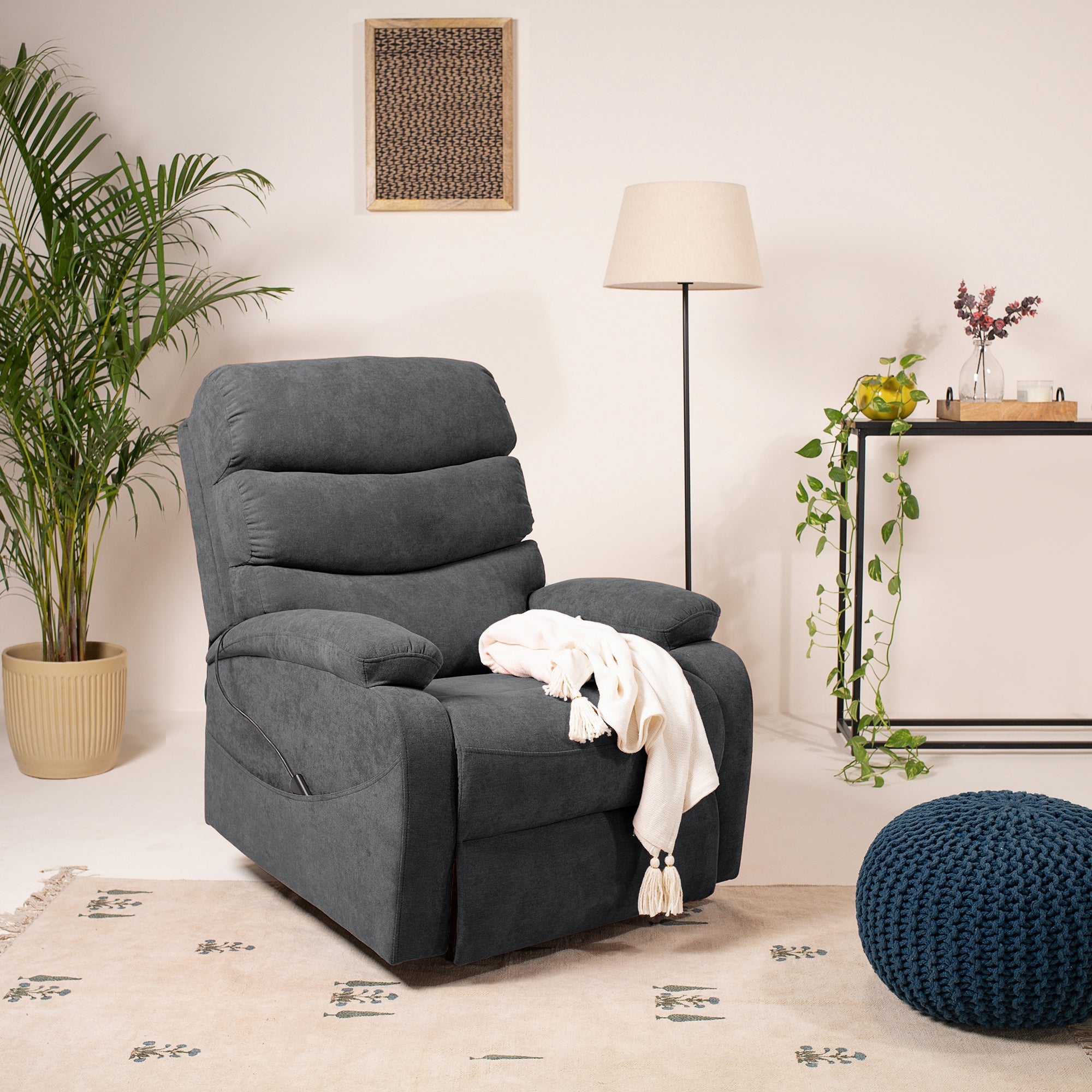 Alonso Fabric Recliner