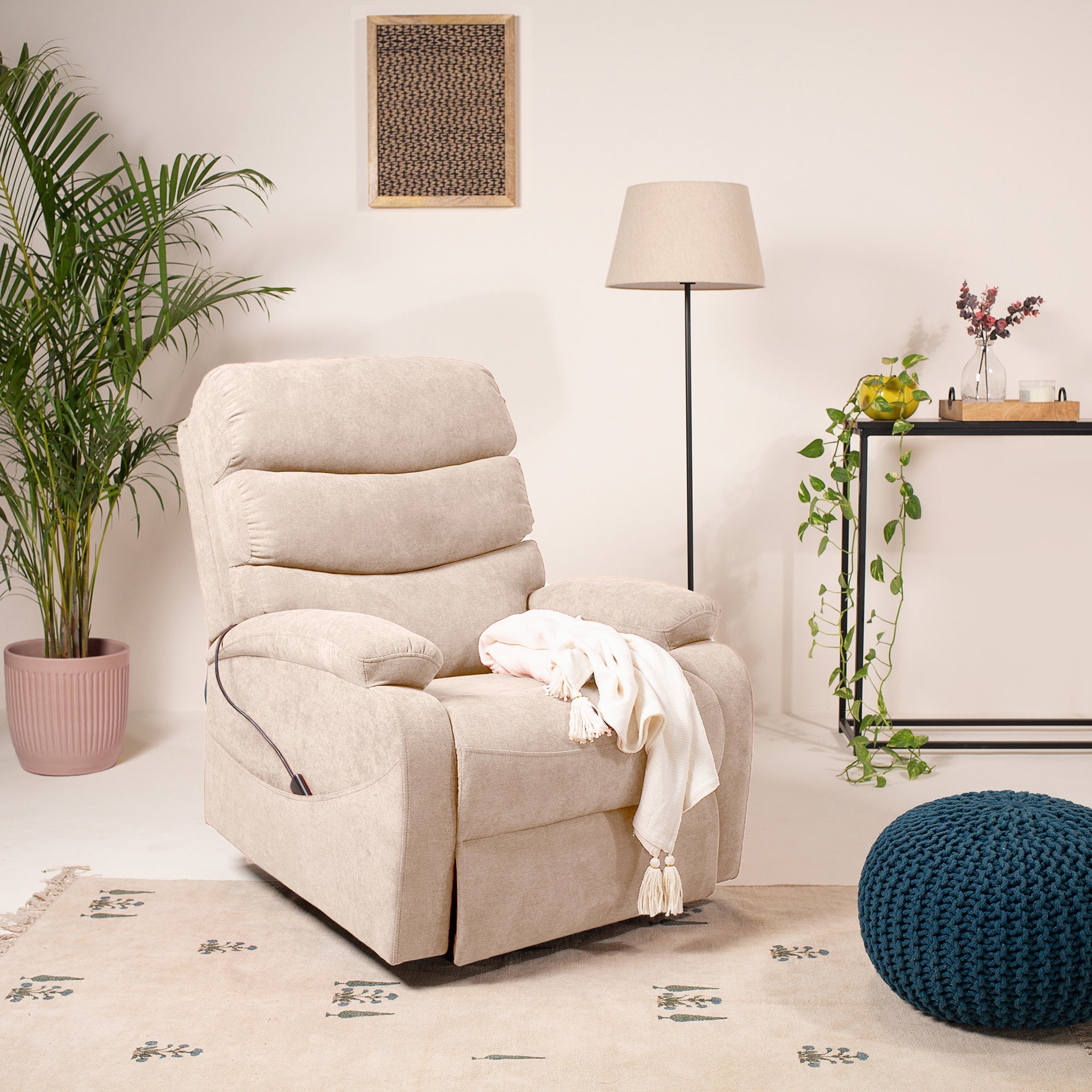 Alonso Fabric Recliner