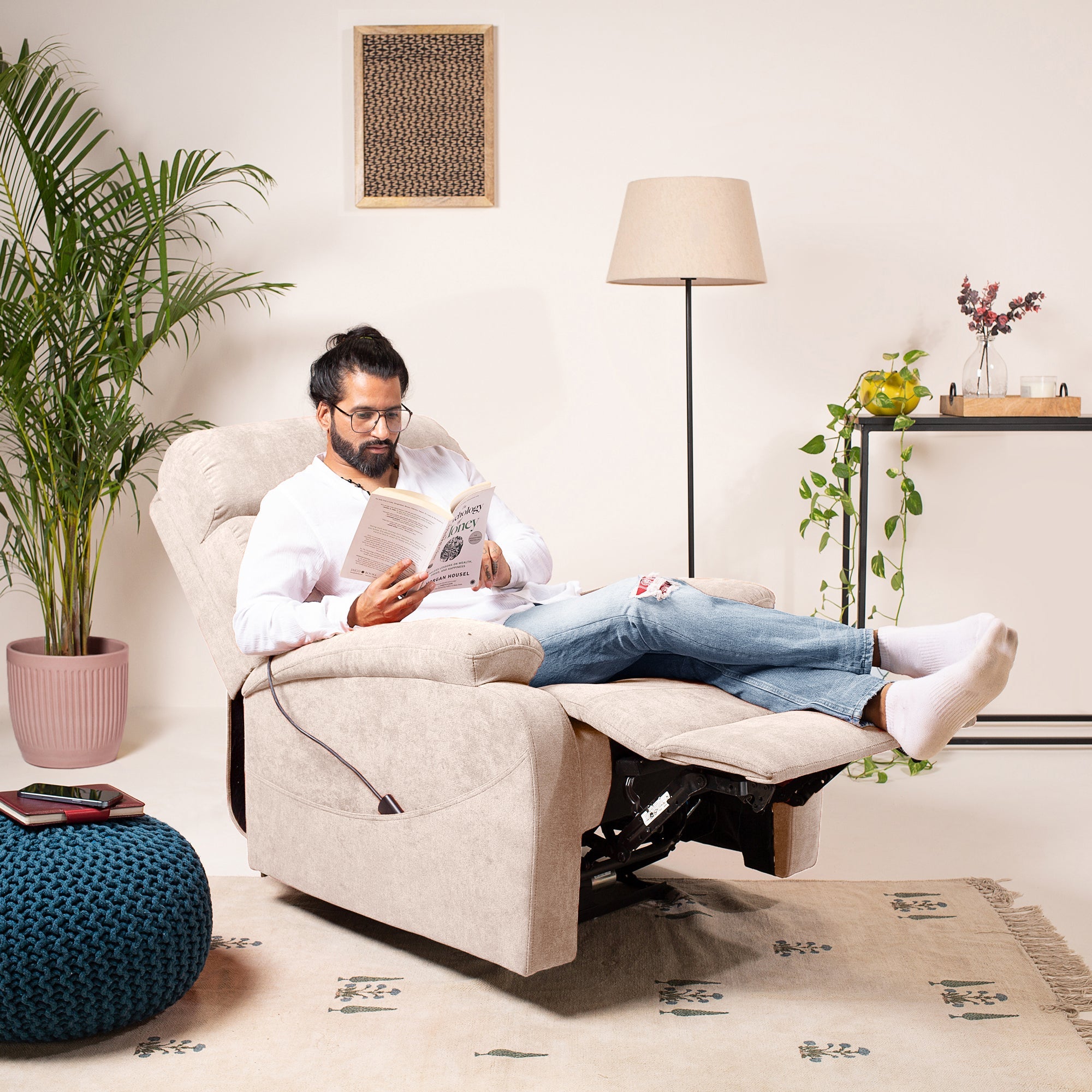 Alonso Fabric Recliner