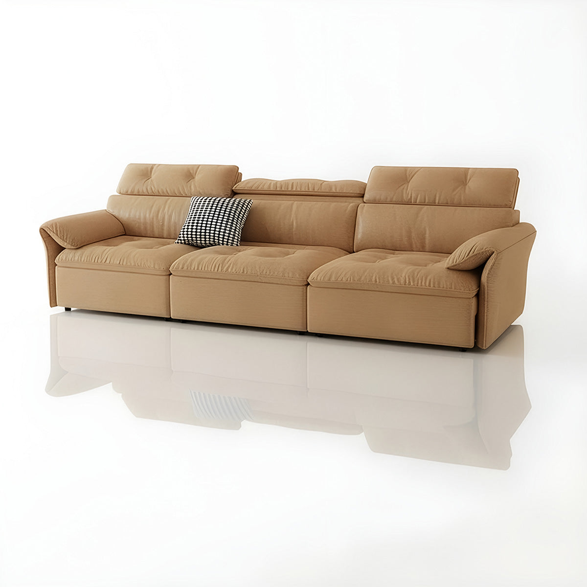 The Amber Tufted Sofa