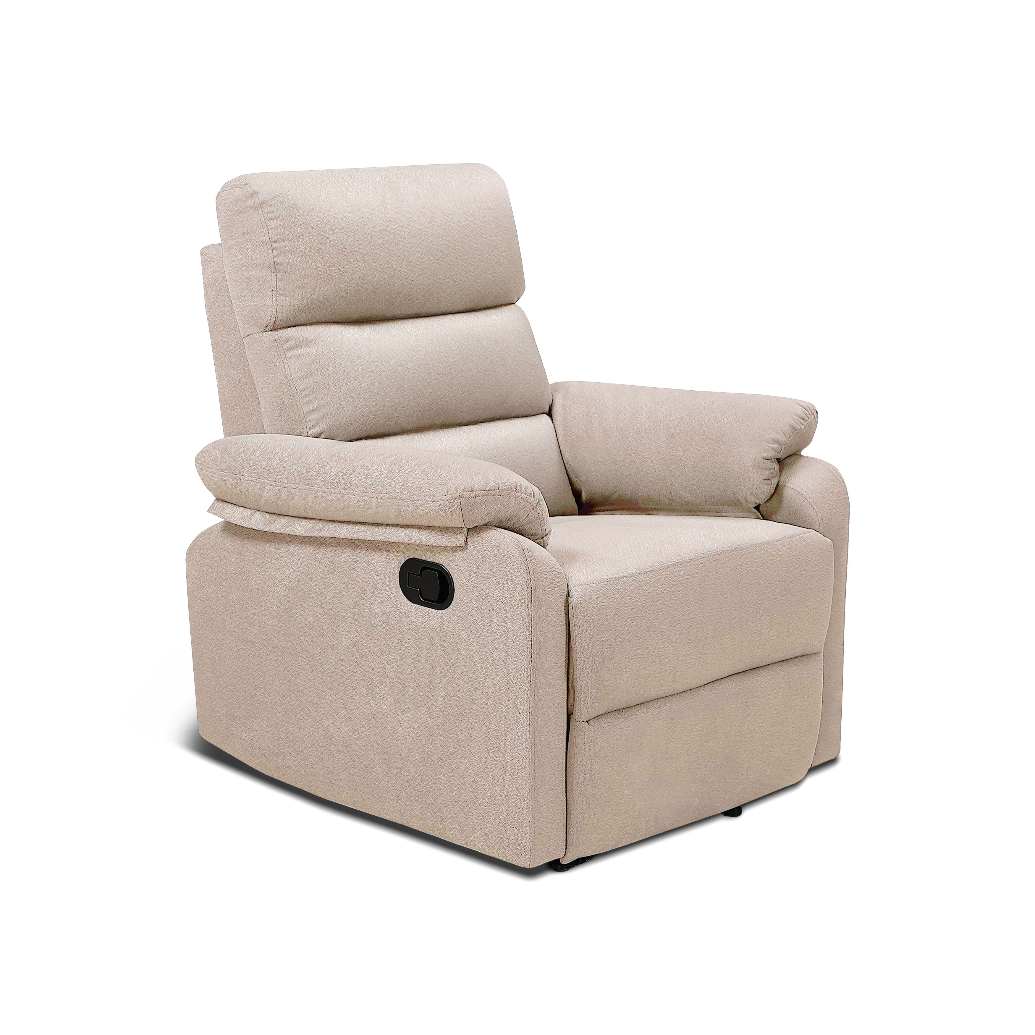 Cypress Manual Fabric Recliner