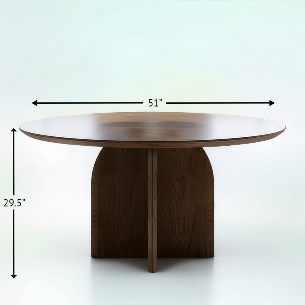 Aurelia | Round Dining Set with Woven Cane Chairs