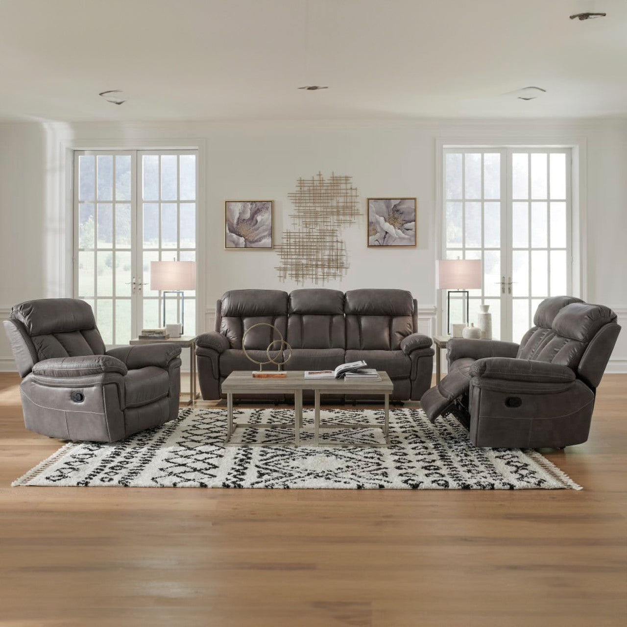 Hamilton Recliner Sofa Set