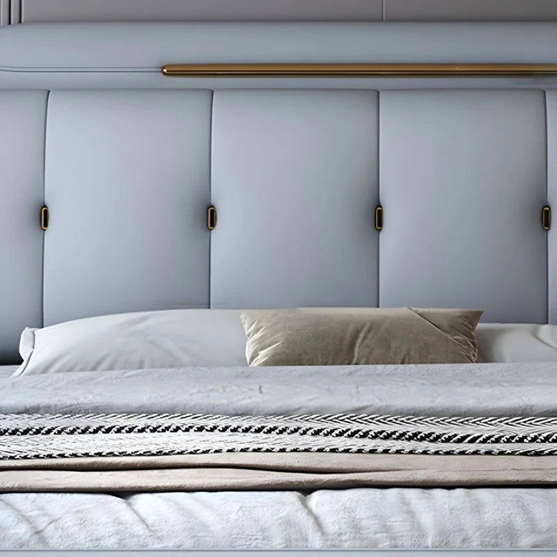 Velin Upholstered Bed Custom Built to Order | Direct from Factory