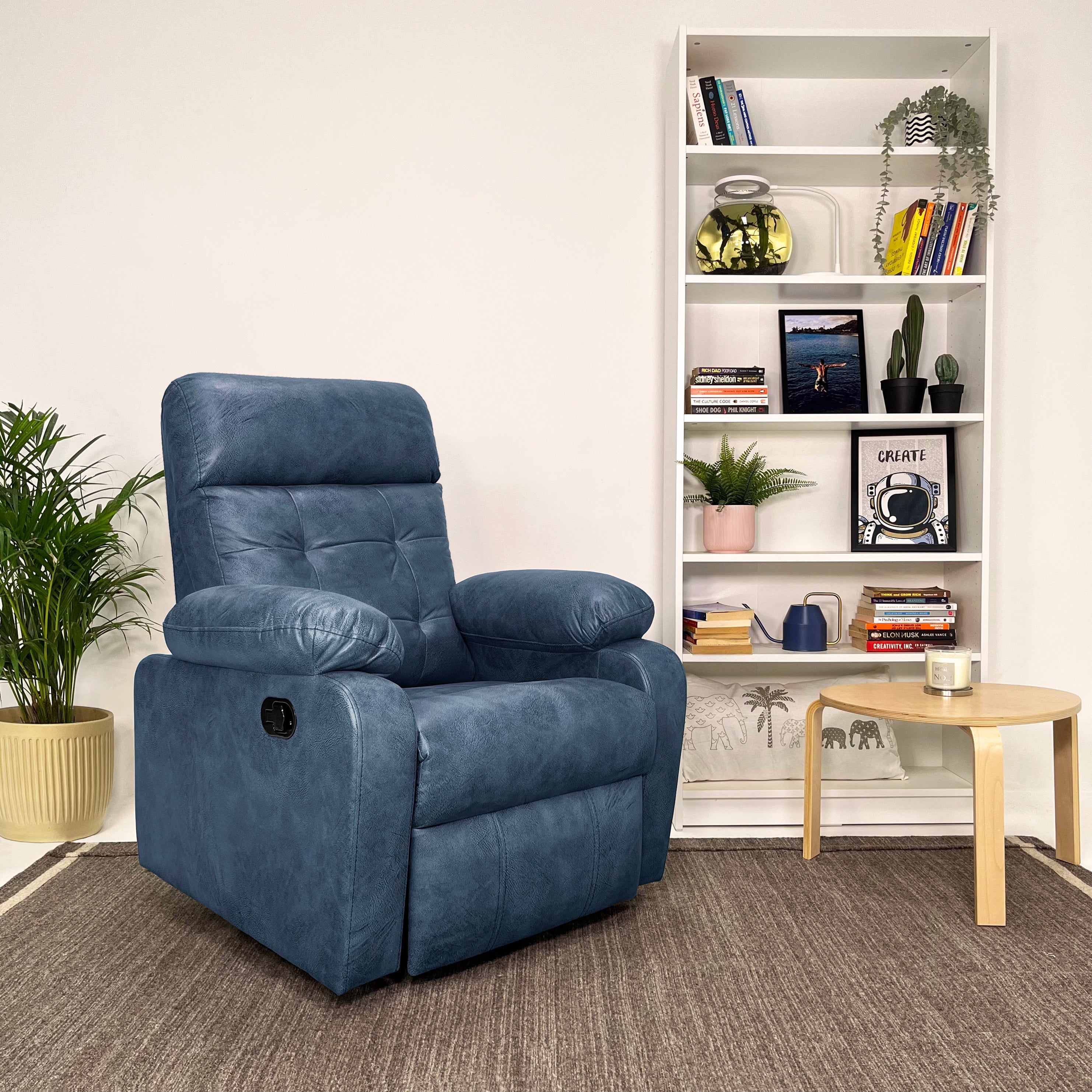 Wayde Fabric Recliner