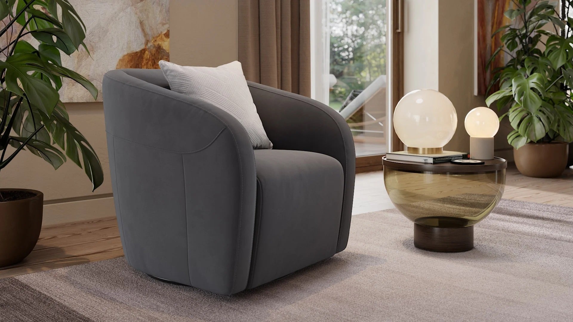 Kinsley Single Couch Chair – Compact & Functional Design