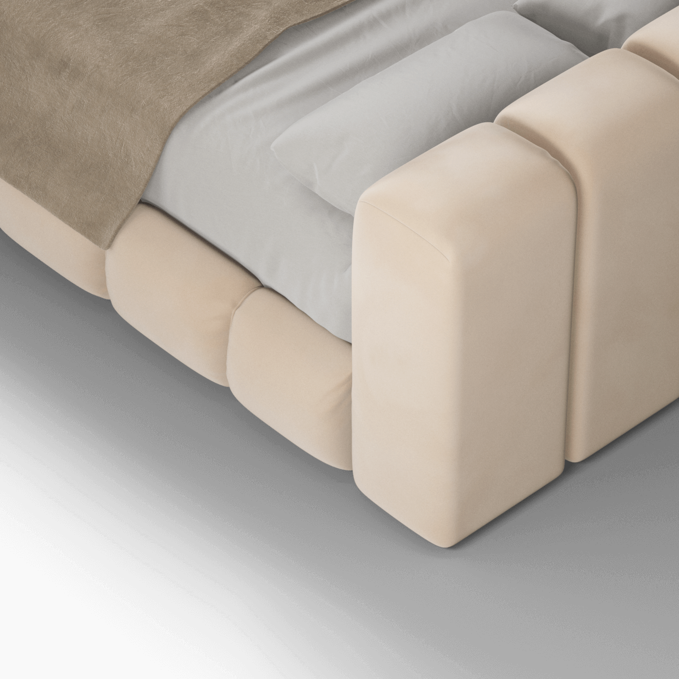 Orlando Bed Cot – Sleek and Durable, Factory-Direct