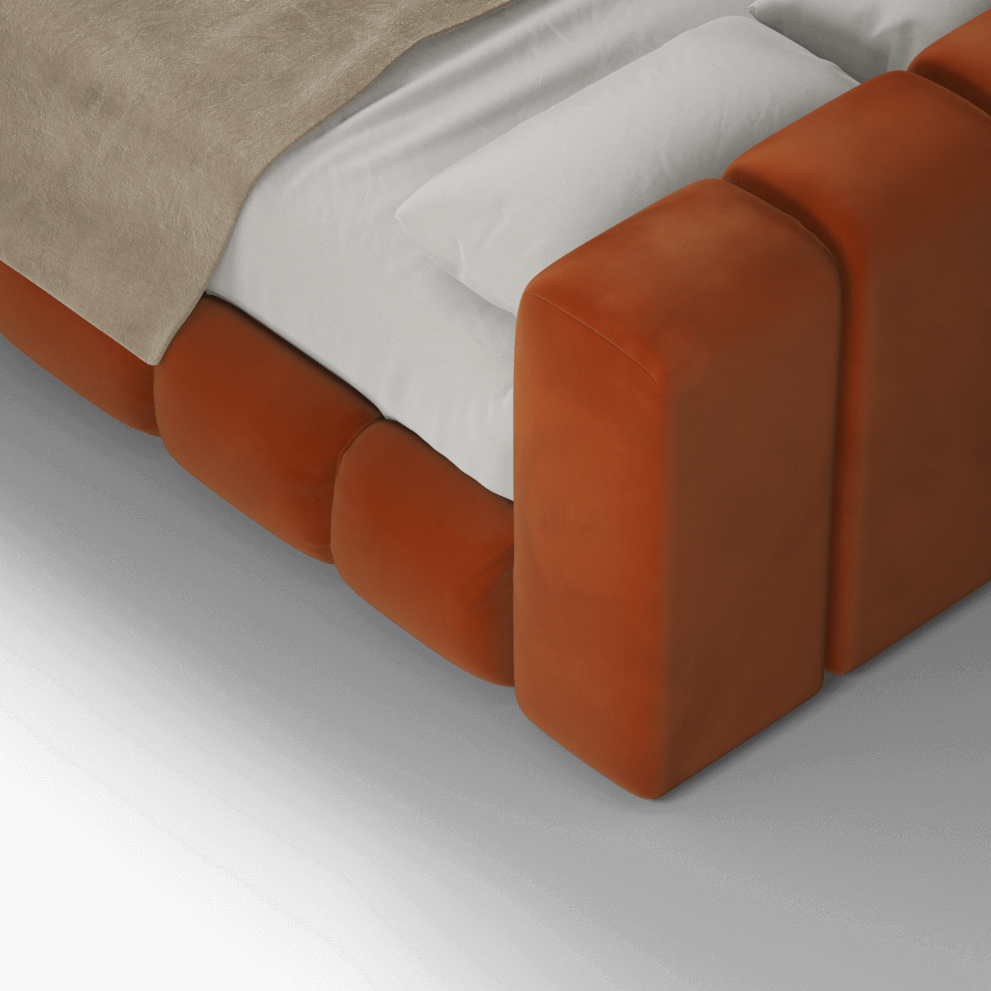 Orlando Bed Cot – Sleek and Durable, Factory-Direct