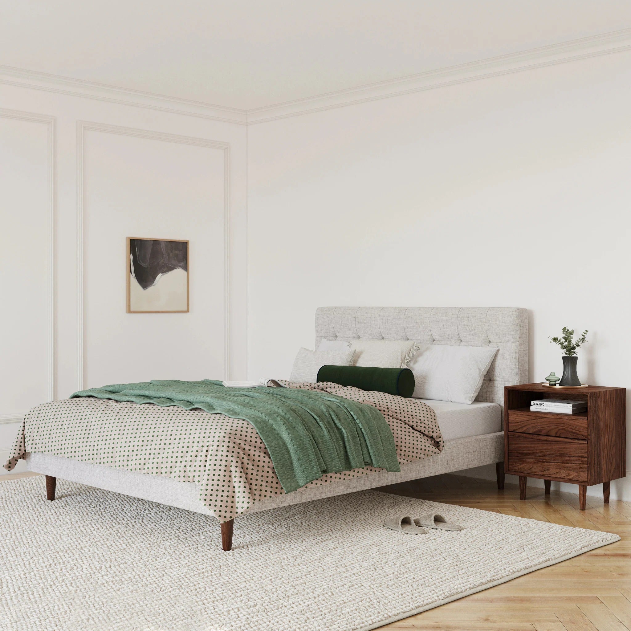 Portia Bed Cot – Custom Comfort with Timeless Style